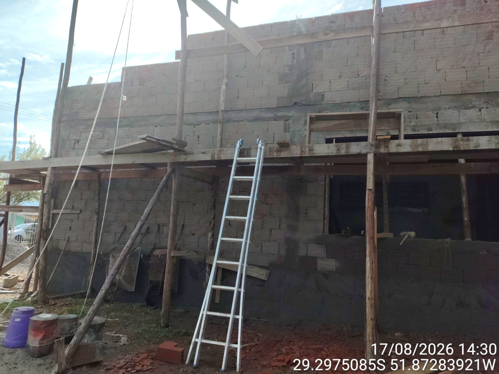 Foto da obra Ampliação e reforma da EMEI Arco Íris