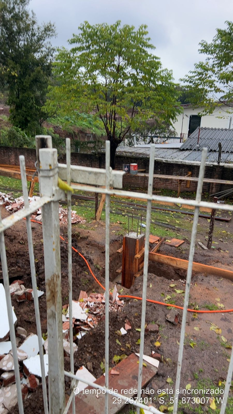 Foto da obra Ampliação e reforma da EMEI Arco Íris
