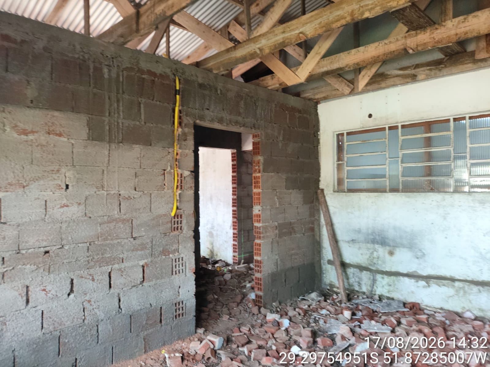 Foto da obra Ampliação e reforma da EMEI Arco Íris