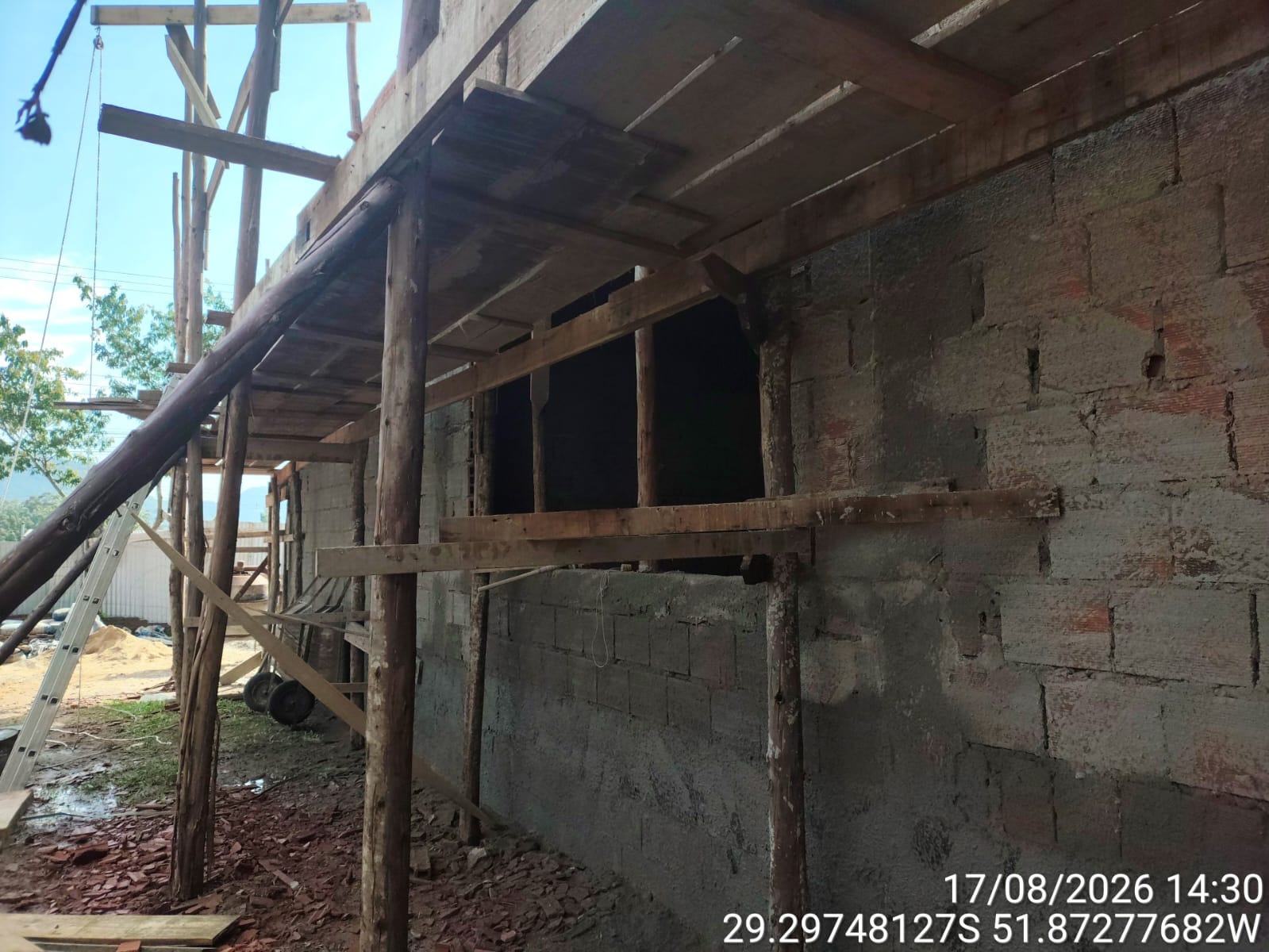 Foto da obra Ampliação e reforma da EMEI Arco Íris