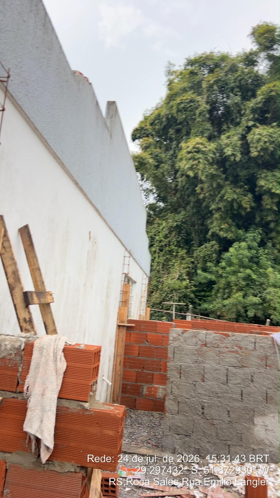 Foto da obra Ampliação e reforma da EMEI Arco Íris