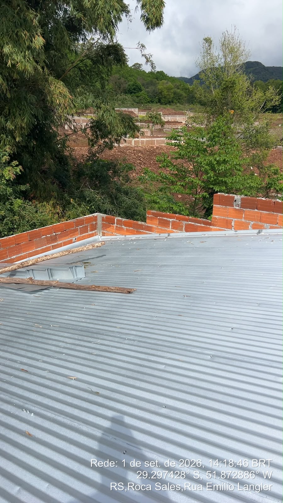 Foto da obra Ampliação e reforma da EMEI Arco Íris